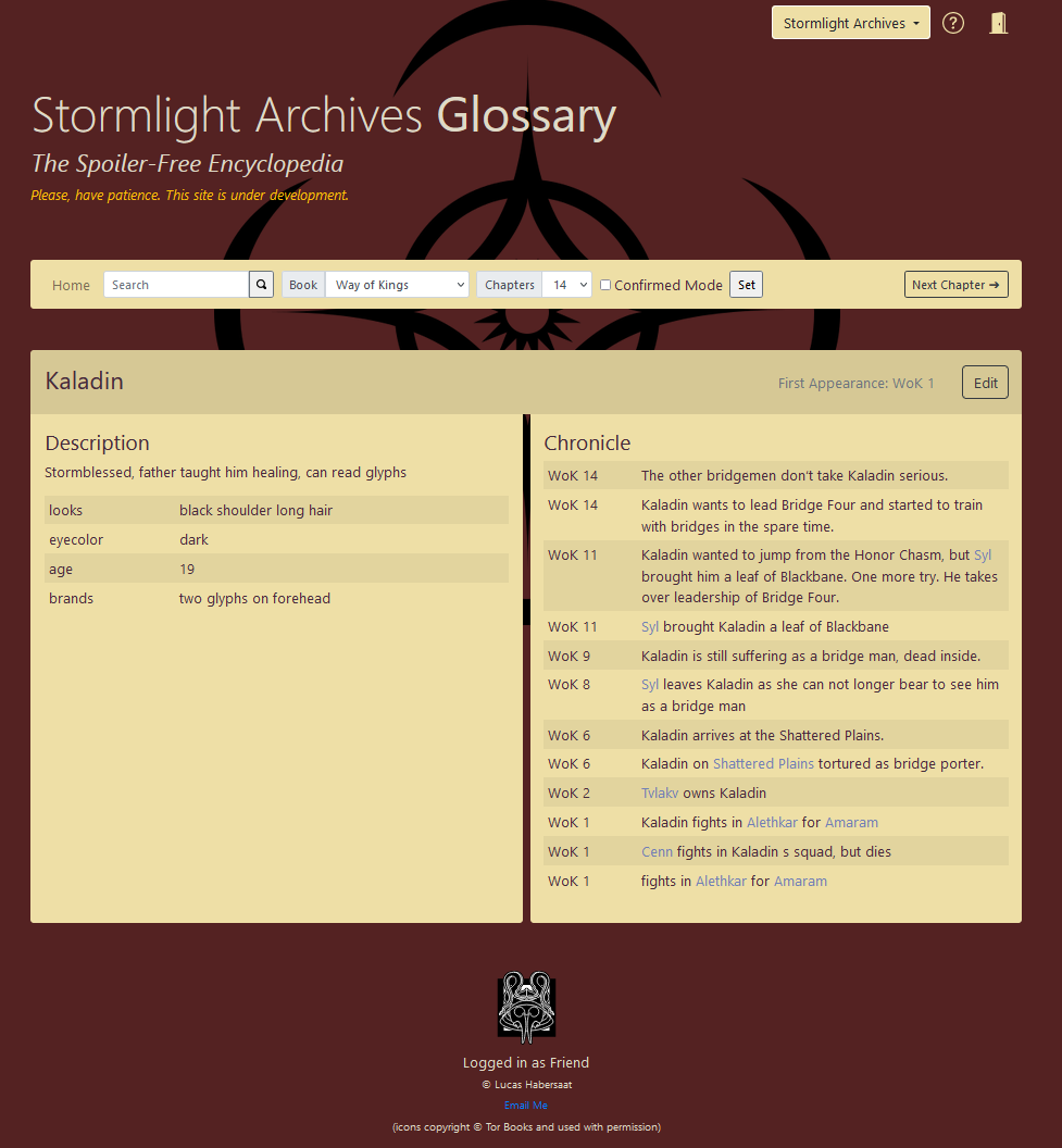 Glossary Website